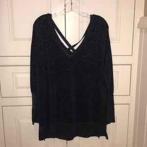 TOPSHOP glitter sweater NWT